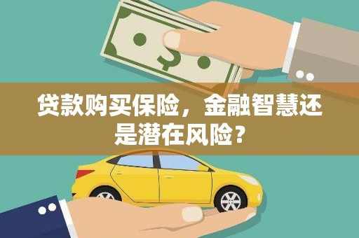 青冈贷款购买保险，金融智慧还是潜在风险？