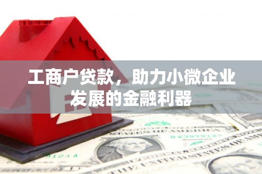 青冈工商户贷款，助力小微企业发展的金融利器
