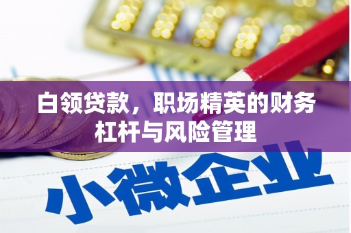 青冈白领贷款，职场精英的财务杠杆与风险管理