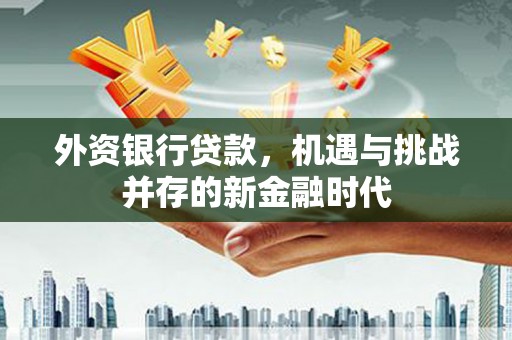 青冈外资银行贷款，机遇与挑战并存的新金融时代