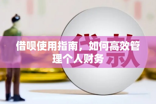 青冈借呗使用指南，如何高效管理个人财务