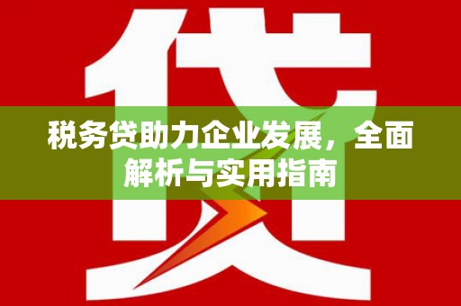 青冈税务贷助力企业发展，全面解析与实用指南