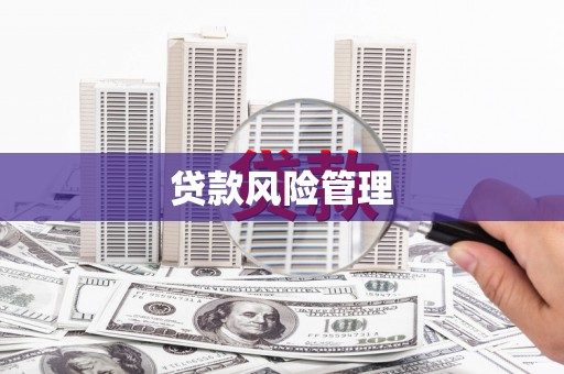 青冈贷款风险管理