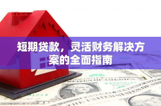 青冈短期贷款，灵活财务解决方案的全面指南