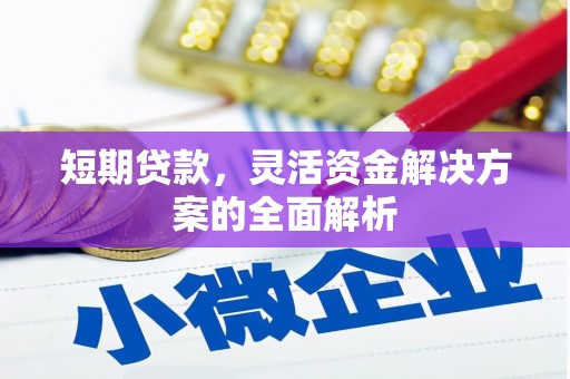 青冈短期贷款，灵活资金解决方案的全面解析