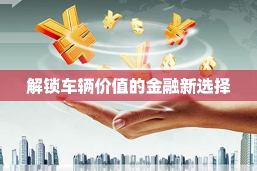 青冈解锁车辆价值的金融新选择