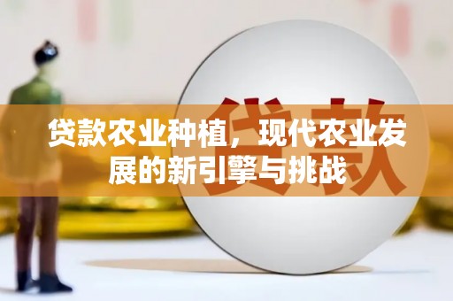 青冈贷款农业种植，现代农业发展的新引擎与挑战