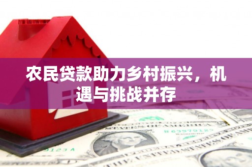 青冈农民贷款助力乡村振兴，机遇与挑战并存