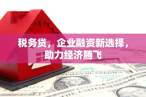 青冈税务贷，企业融资新选择，助力经济腾飞