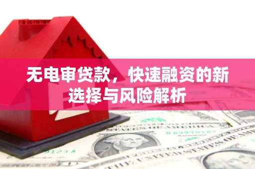 青冈无电审贷款，快速融资的新选择与风险解析