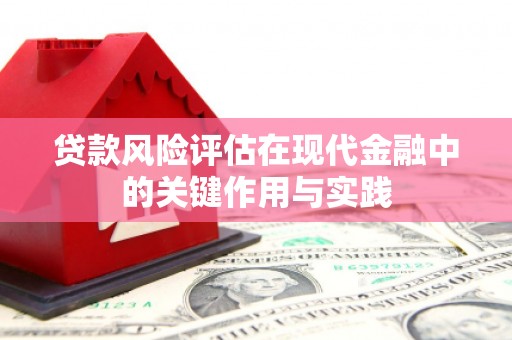 青冈贷款风险评估在现代金融中的关键作用与实践