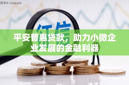 青冈平安普惠贷款，助力小微企业发展的金融利器