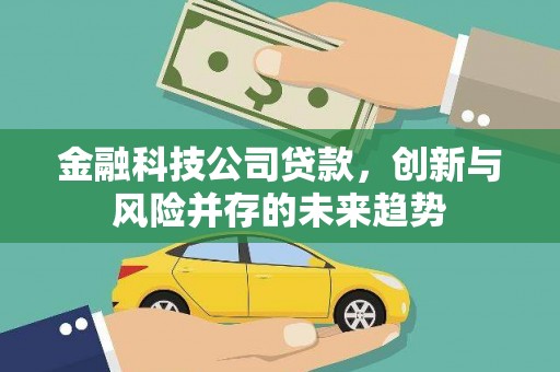 青冈金融科技公司贷款，创新与风险并存的未来趋势
