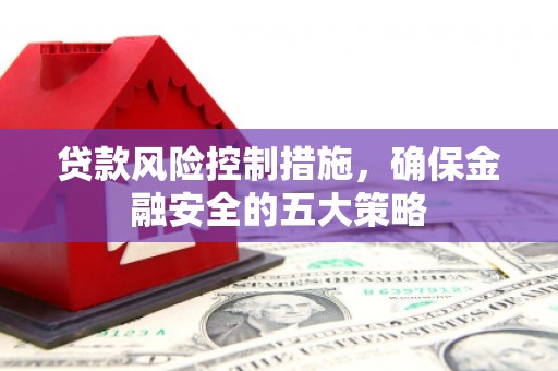 青冈贷款风险控制措施，确保金融安全的五大策略