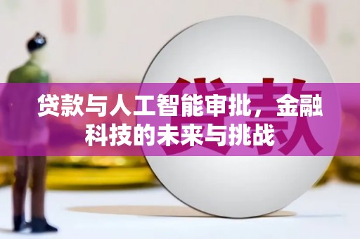 青冈贷款与人工智能审批，金融科技的未来与挑战