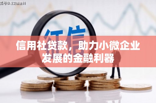 青冈信用社贷款，助力小微企业发展的金融利器